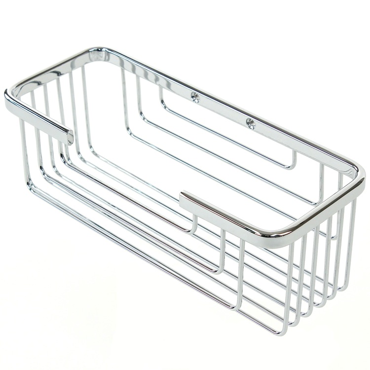 Gedy 2419-13 Wall Mounted Chrome Shower Basket